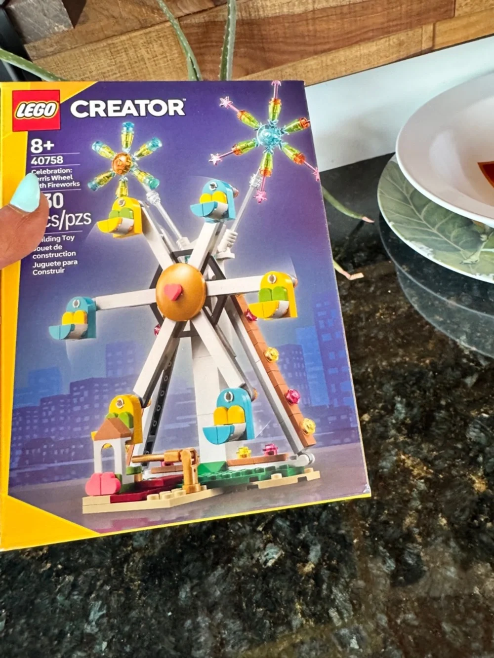 LEGO BRAND NEW AND SEALED IN BOX CELEBRATION FERRIS WHEEL WITH FIREWORKS RETIRED
